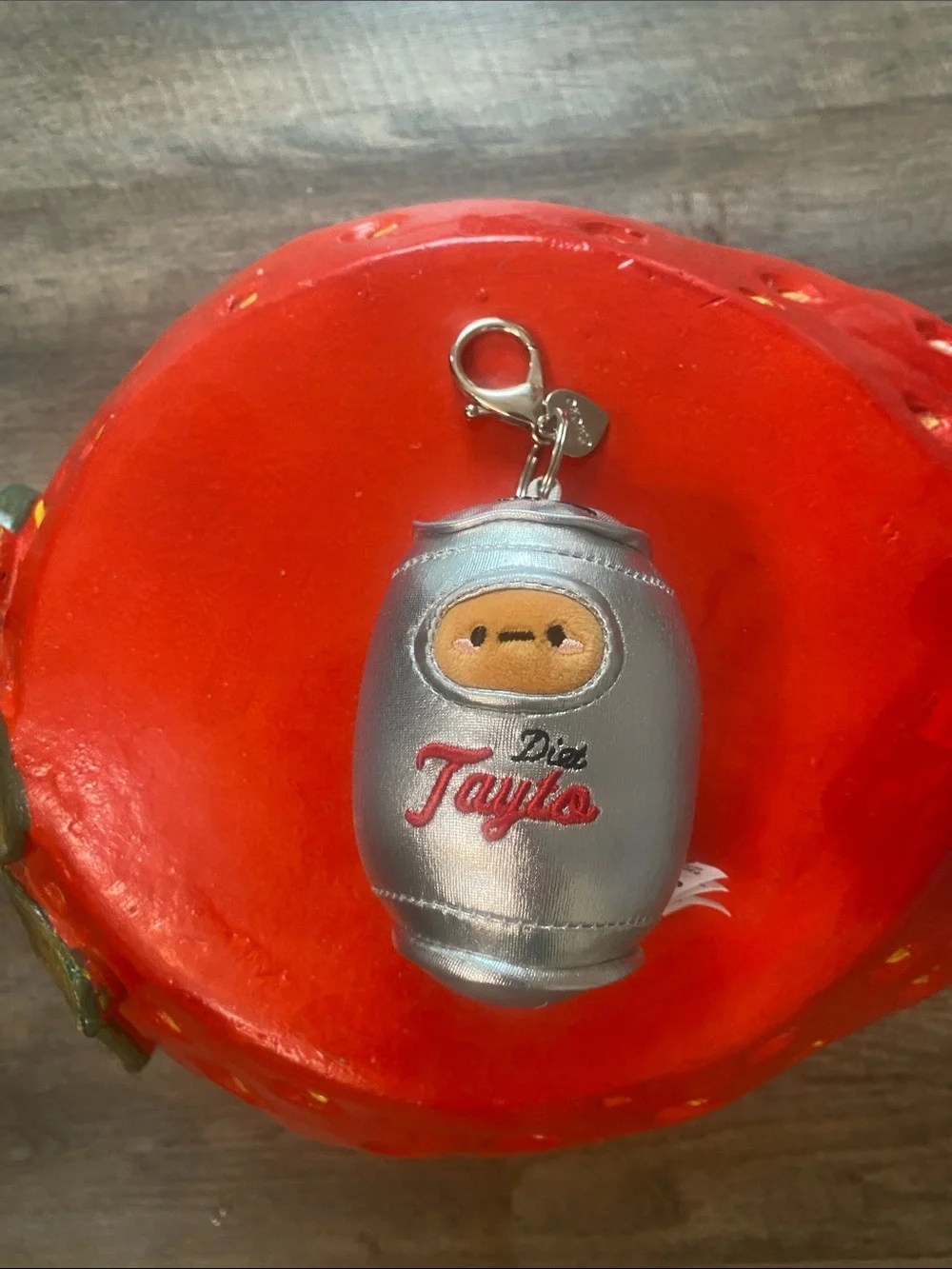 Smoko Diet Tayto Keychain soda can charm